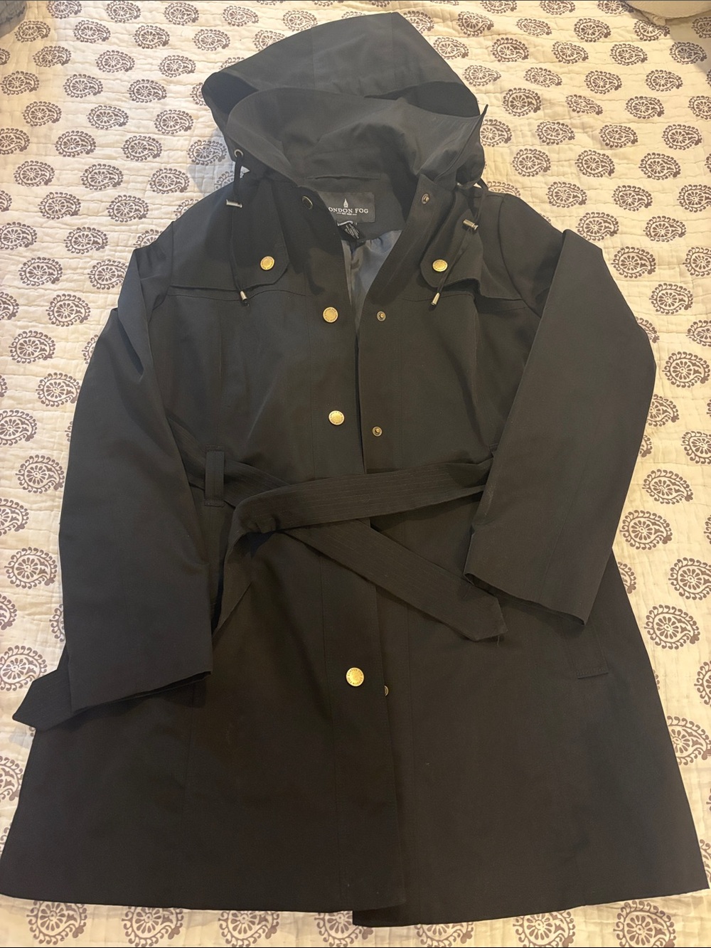 London Fog Women’s Trench Raincoat Coat